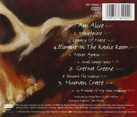 A Small Deadly Space - CD Audio di Fight - 2