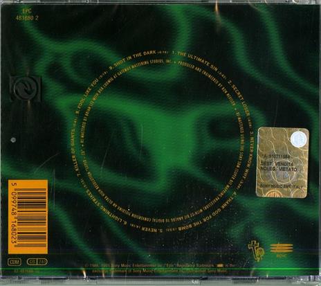 The Ultimate Sin - CD Audio di Ozzy Osbourne - 2