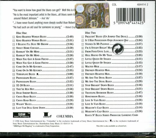 The Complete Recordings - CD Audio di Robert Johnson - 2