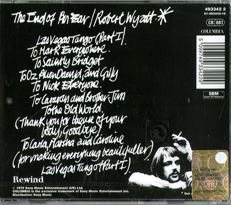 The End of an Era - CD Audio di Robert Wyatt - 2
