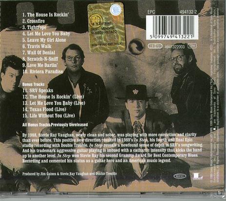 In Step - CD Audio di Stevie Ray Vaughan,Double Trouble - 2