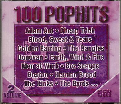 100 Pop Hits Vol.2 - CD Audio