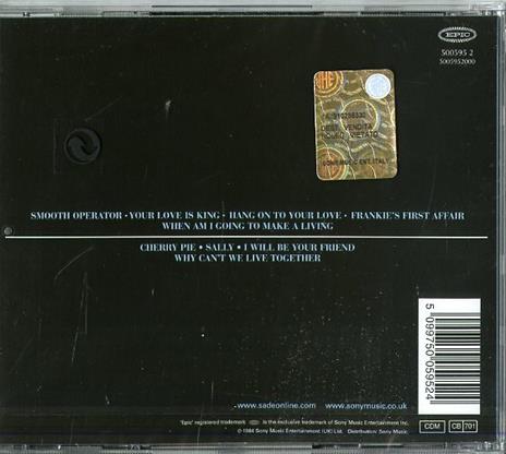 Diamond Life - CD Audio di Sade - 2