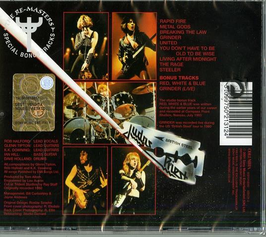 British Steel (Remastered) - CD Audio di Judas Priest - 2