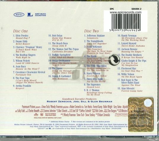 Forrest Gump (Colonna sonora) - CD Audio - 2