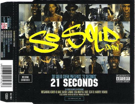 21 Seconds - CD Audio di So Solid Crew