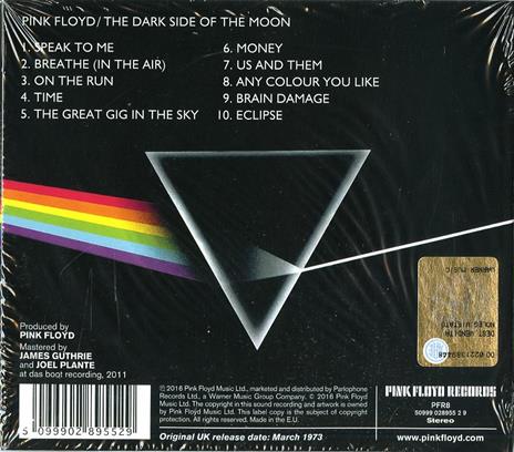 Dark Side of the Moon (Discovery) - CD Audio di Pink Floyd - 2