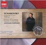 Sinfonie n.4, n.5, n.6 - CD Audio di Pyotr Ilyich Tchaikovsky,Antonio Pappano,Orchestra dell'Accademia di Santa Cecilia
