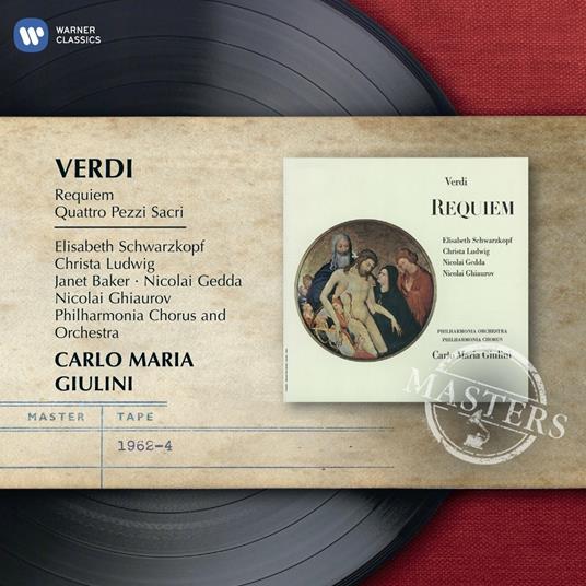 Requiem - CD Audio di Giuseppe Verdi,Nicolai Gedda,Christa Ludwig,Nicolai Ghiaurov,Elisabeth Schwarzkopf,Carlo Maria Giulini,Philharmonia Orchestra
