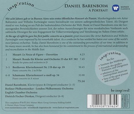 A Portrait - CD Audio di Daniel Barenboim - 2