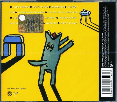 The Greatest Hits... so Far (Remastered) - CD Audio di Public Image Ltd - 2