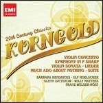 20th Century Classics. Korngold - CD Audio di Erich Wolfgang Korngold