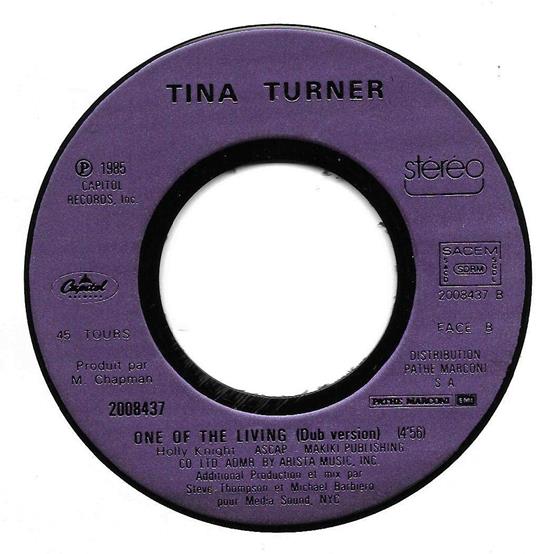 One of the Living (Vinyl Lp 45 Giri) - Vinile 7'' di Tina Turner - 4