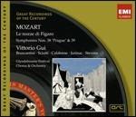 Le nozze di Figaro - Sinfonie n.38, n.39 - CD Audio di Wolfgang Amadeus Mozart,Vittorio Gui,Glyndebourne Festival Orchestra,Sesto Bruscantini,Sena Jurinac,Graziella Sciutti