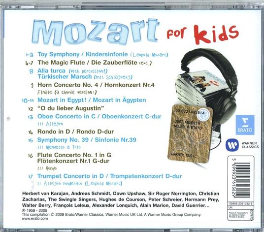 Mozart for Kids - CD Audio di Wolfgang Amadeus Mozart - 2