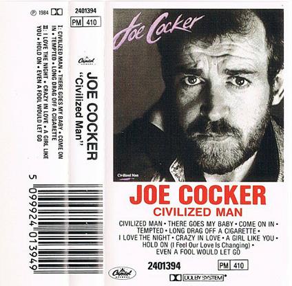 Civilized man (Musicassetta) - Musicassetta di Joe Cocker