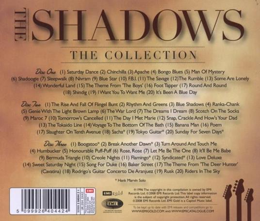 Collection - CD Audio di Shadows - 2