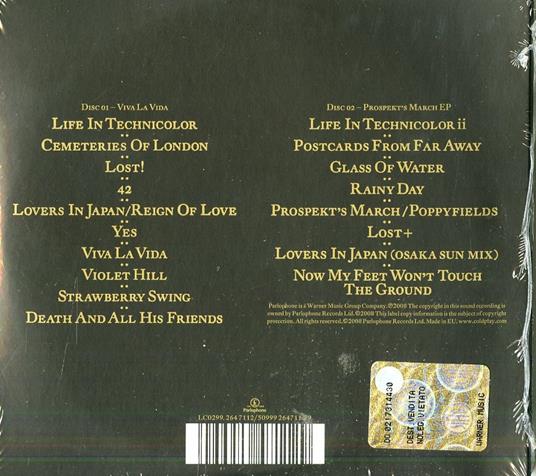 Viva la Vida or Death All His Friends (Special Edition) - CD Audio di Coldplay - 2