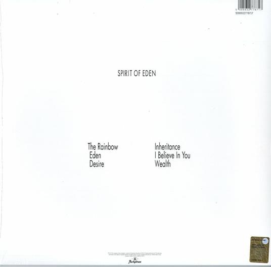 Spirit of Eden - Vinile LP + DVD di Talk Talk - 2