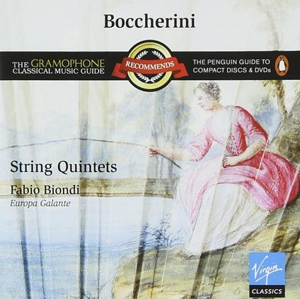 Quintette - CD Audio di Luigi Boccherini