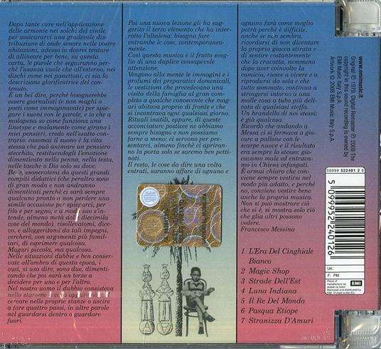 L'era del cinghiale bianco (Remastered Edition) - CD Audio di Franco Battiato - 2