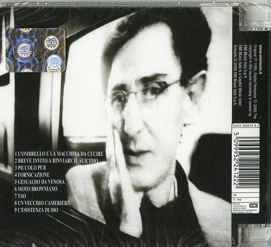 L'ombrello e la macchina da cucire (Remastered Edition) - CD Audio di Franco Battiato - 2