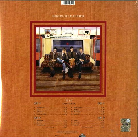 Modern Life Is Rubbish (Remastered Limited Edition) - Vinile LP di Blur - 2