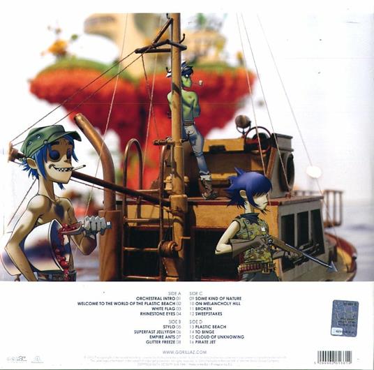 Plastic Beach - Vinile LP di Gorillaz - 2