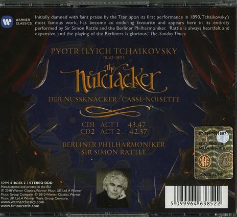 Lo schiaccianoci - CD Audio di Pyotr Ilyich Tchaikovsky,Berliner Philharmoniker,Simon Rattle - 3