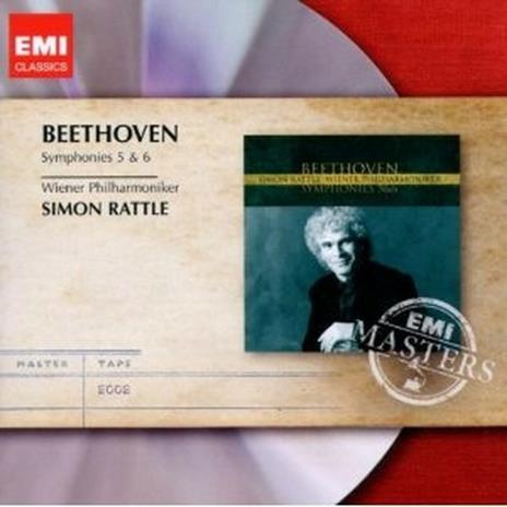 Sinfonie n.5, n.6 - CD Audio di Ludwig van Beethoven,Simon Rattle,Wiener Philharmoniker