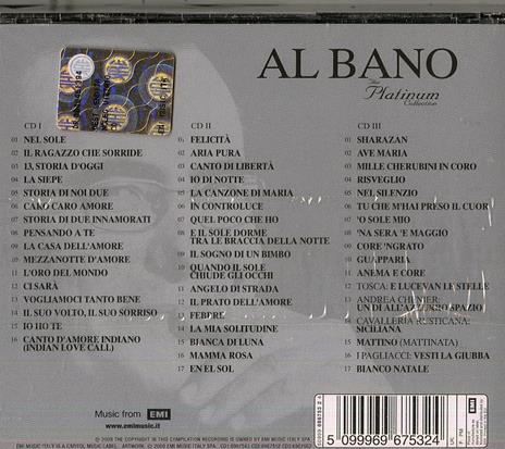 The Platinum Collection: Al Bano - CD Audio di Al Bano - 2