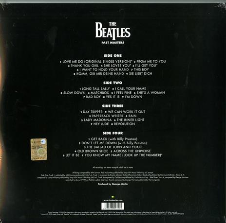 Past Masters vol. 1 & 2 (180 gr.) - Vinile LP di Beatles - 2