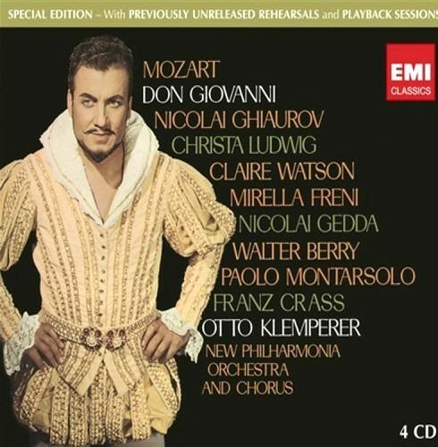 Don Giovanni - CD Audio di Wolfgang Amadeus Mozart,Mirella Freni,Nicolai Gedda,Christa Ludwig,Nicolai Ghiaurov,Walter Berry,Otto Klemperer,New Philharmonia Orchestra