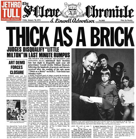 Thick as a Brick (Collector's Edition) - CD Audio + DVD di Jethro Tull