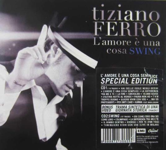 L'amore è una cosa semplice (Special Edition) - CD Audio di Tiziano Ferro