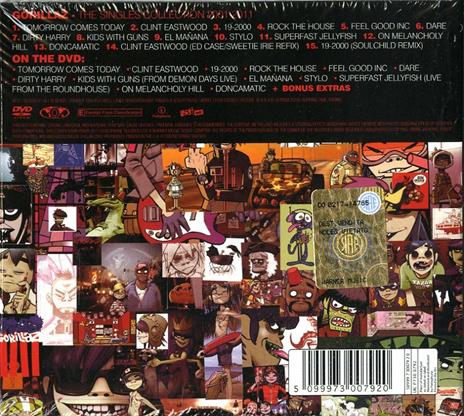The Singles 2001-2011 - CD Audio + DVD di Gorillaz - 2