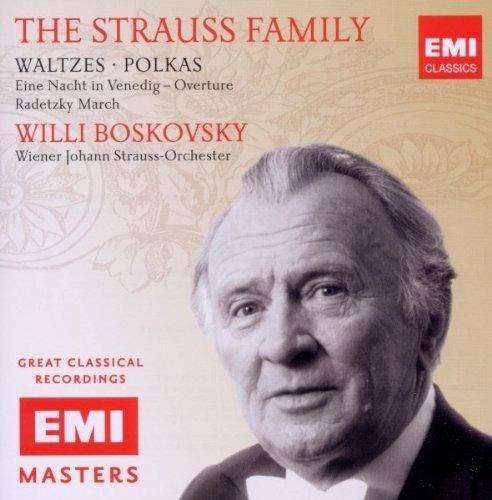 The Strauss Family: Waltzes & - CD Audio di Willi Boskovsky