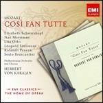 Così fan tutte - CD Audio di Wolfgang Amadeus Mozart,Herbert Von Karajan,Elisabeth Schwarzkopf,Rolando Panerai,Sesto Bruscantini,Nan Merriman