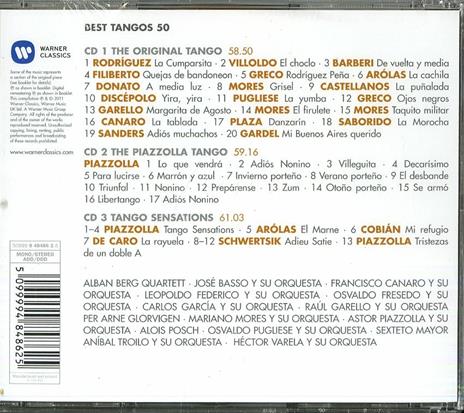 50 Best Tango - CD Audio - 2