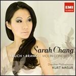 Concerti per violino - CD Audio di Johannes Brahms,Max Bruch,Sarah Chang,Kurt Masur,Dresdner Philharmonie