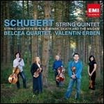 Quintetti per archi - CD Audio di Franz Schubert,Belcea Quartet,Valentin Erben