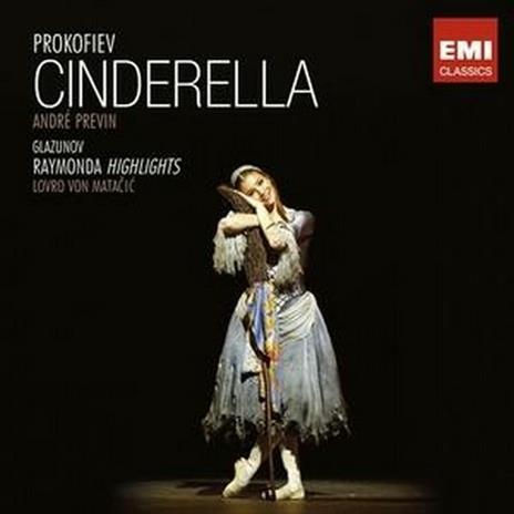 Cenerentola / Raymonda (Selezione) - CD Audio di Sergei Prokofiev,Alexander Glazunov,André Previn