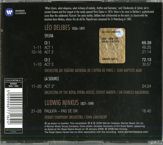 Sylvia - CD Audio di Léo Delibes - 2