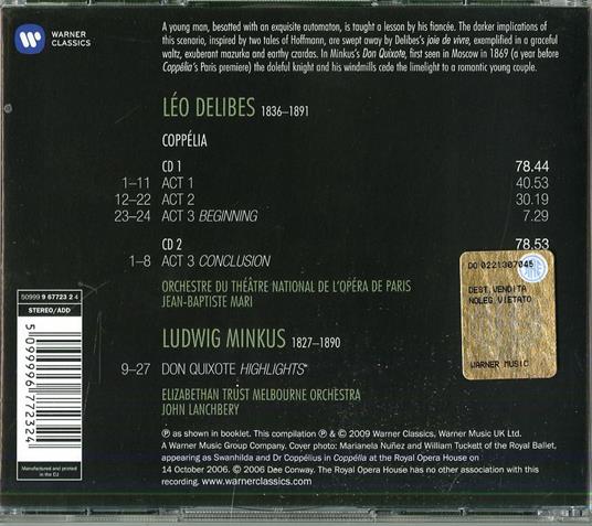 Coppelia - CD Audio di Léo Delibes - 2