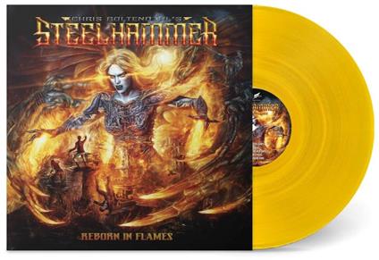 Reborn In Flames (Yellow Edition) - Vinile LP di Chris Bohltendahl's Steelhammer