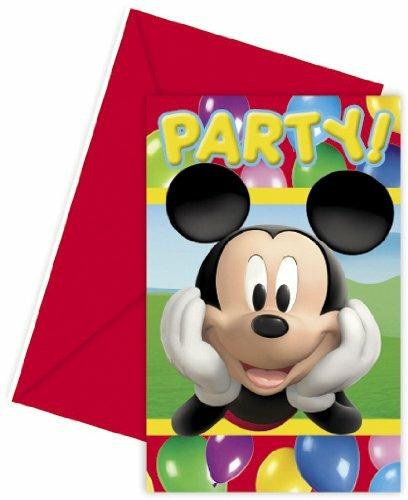 Casa Di Topolino. 6 Inviti Con Busta