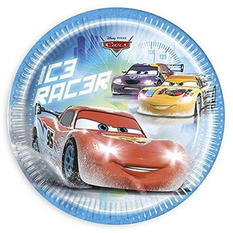 Cars. Ice. 8 Piatti Carta 23 Cm