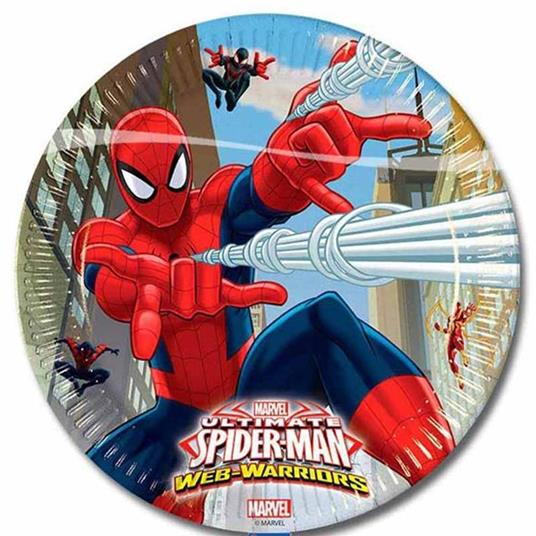 Ultimate Spider-Man. 8 Piatti 23 Cm