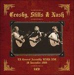 United Nations General Assembly Hall New York 1989 - CD Audio di Crosby Stills & Nash