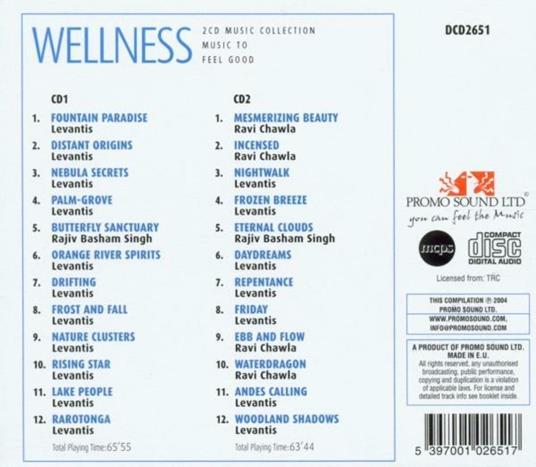 Wellness - CD Audio - 2